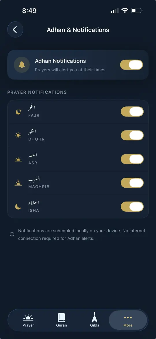 Notifications