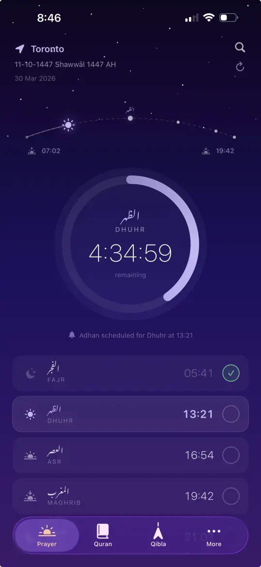 Prayer Times